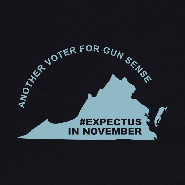 Another Voter for Gun Sense - Teal by VirginiaGVP